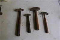 Four Hammers - 2 peen -1 Heavy - 1 Special
