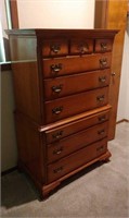 Vintage Nine Drawer Dresser
