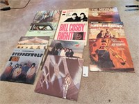 RECORDS INCLUDING CHEECH AND CHONG, STEPPENWOLF