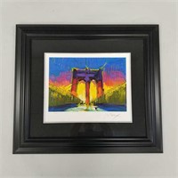 Peter Max signed & numbered 171/495 colored