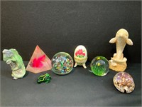 Paperweights, Trinket Box, Dolphin Shell Figure