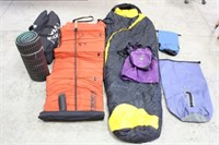Rest Mat, Travel Bag, Foam Air Mat & Sleeping Bag