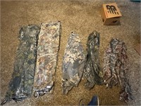 Camo Paints and Long Sleeve Shirts- Sizes in pics