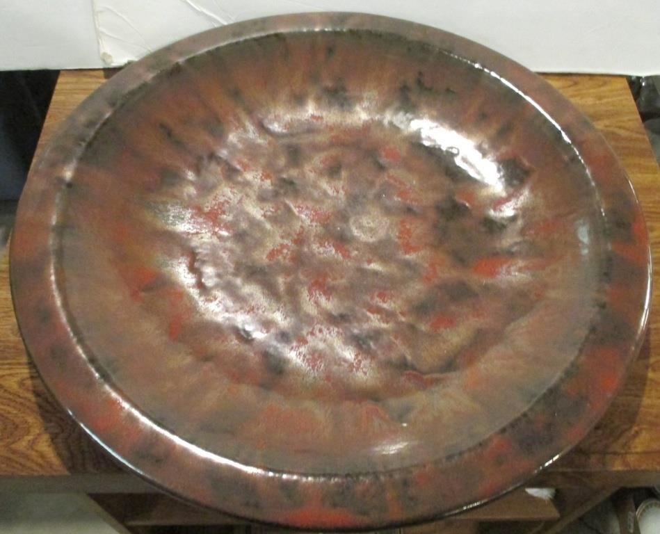 Large Pottery Centerpiece Bowl