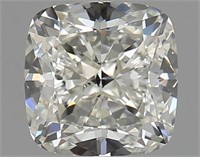 Gia Certified Cushion Cut 1.50ct Si1 Diamond
