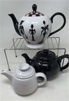 Collection of Three Teapot