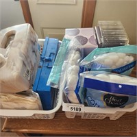 Bathroom Items First Aid Kit, Tissue Boxes,