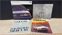 4 Ford/Mercury pamphlets