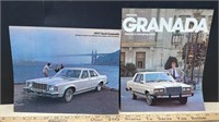 2 Ford Granada Pamphlets