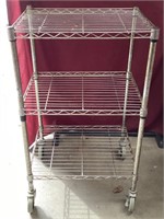 Metal Rolling Cart/Shelving Unit