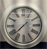 30 inch white clock