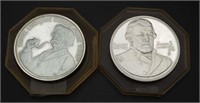 2 - Sterling Silver Commemorative Coins