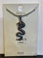 Believe By Brilliance Mens Necklace