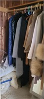 Contents of closet- womens coats