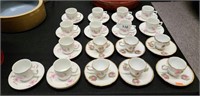 2 Vintage sets of tea cups and saucers