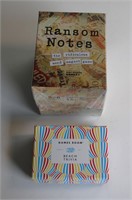 New Ransom Notes & Beach Trivia Games