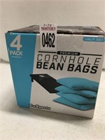 4 PACK CORNHOLE BEAN BAGS