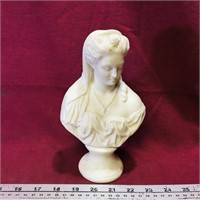 Vintage Bisque Decorative Bust