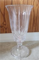 2 piece crystal vase