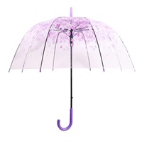 Cherry Blossoms Umbrella Cute Transparent Bubble U