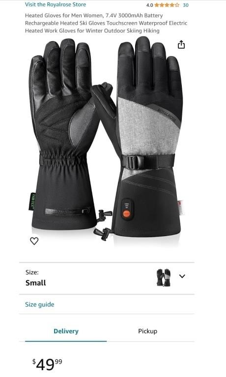 HEATED GLOVES (NEW)