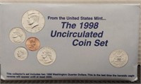 1998 United States mint uncirculated coin set