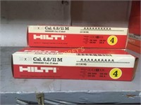 5 Boxes of Hilti 6.8cal/11m Cartridge