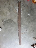 Crosscut saw blade no handles