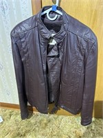 Vintage Leather Jacket Sz 42
