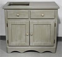 Antique Painted Pine Dry Sink