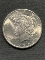 Beautiful 1925 Peace Silver Dollar