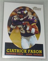 Ciatrick Fason 2005 Topps Heritage Rookie card #59
