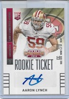 Aaron Lynch Contenders Autographed Rookie card