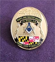 Maryland Master Mason Pin
