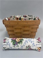 Large - Berry Basket - Longaberger With Liner & 1