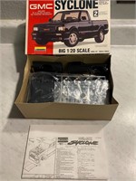 Vintage GMC Syclone Truck Model Kit