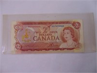 1974 Canadian $2 Bill