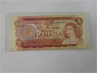 1974 Canadian $2 Bill