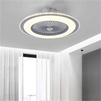 $249 Lighting Modern Acrylic Ceiling Fans with