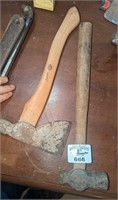 Hatchet & Ball Peen hammer