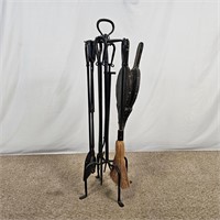 Fireplace Tools and Stand