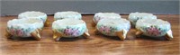 (8) Hand Painted Vienna Austria Salt Dips