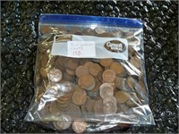 Bag 500 Wheat Cents Mixed Dates