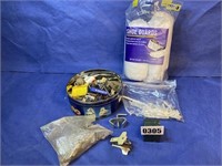 Tin of Misc. Assortment of Household Items &