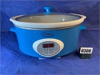 Ginny's Slow Cooker w/Removable Crock, Timer,