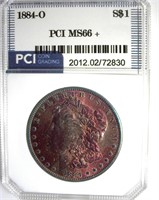 1884-O Morgan MS66+ LISTS $700