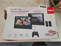DOUBLE PLAY MOBILE DVD SYSTEM