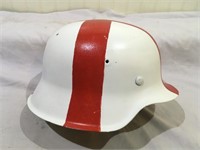 German WWII M42 Type Medic Red Cross Helmet-