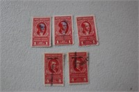5 Documentary Stamps