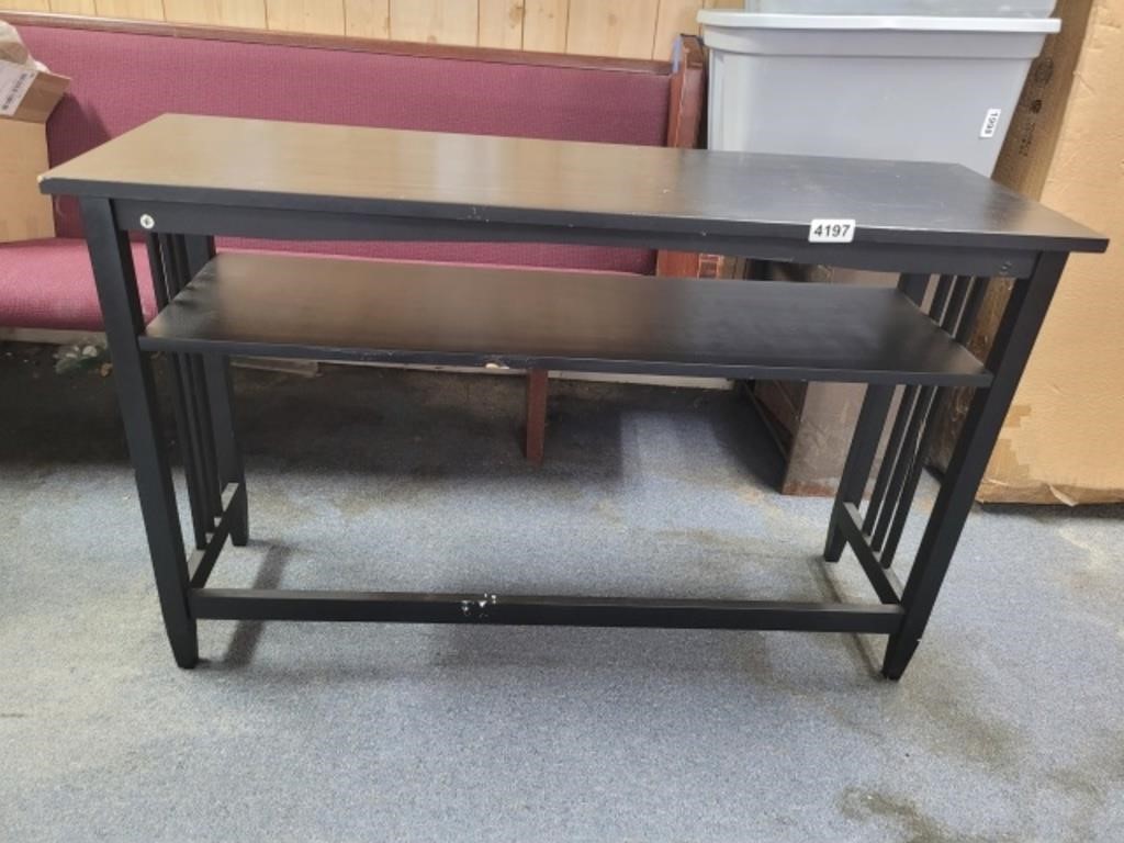 BLACK SOFA TABLE